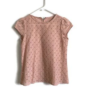 Ann Taylor Loft Rose Gold Top